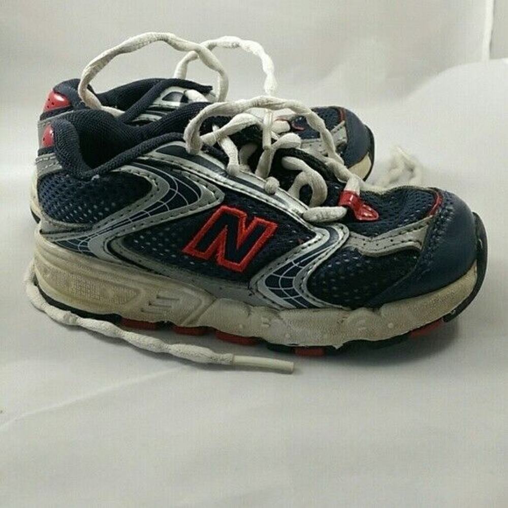 New Balance 631 Blue Red Silver - Toddler Size 8.5